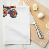 Bunny T-rex Easter Monster Truck Dino Funny Boys K Geschirrtuch (Viertel Falte)