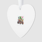 Bunny T-rex Easter Monster Truck Dino Funny Boys K Ornament (Vorderseite)