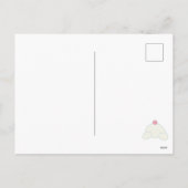 Bunny Tails Feiertagspostkarte (Rückseite)