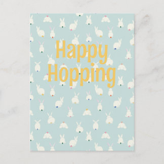 Bunny Tails Feiertagspostkarte