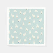 Bunny Tails Serviette (Vorderseite)