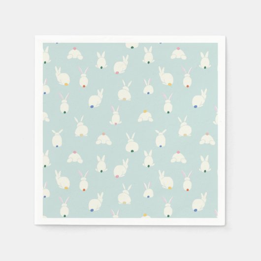 Bunny Tails Serviette (Vorderseite)