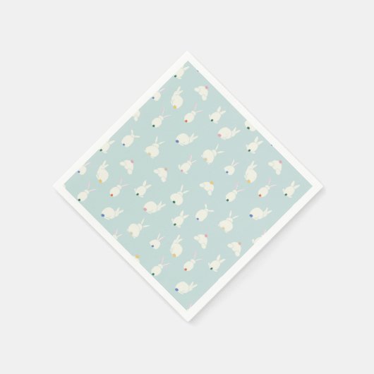 Bunny Tails Serviette (Ecke)