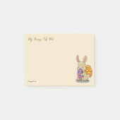 Bunny Task Pad Post-it Klebezettel (Vorderseite)