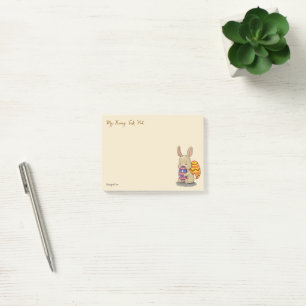 Bunny Task Pad Post-it Klebezettel