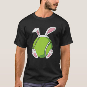 Bunny Tennis Heartball Sonniger Ostertag Sonnige L T-Shirt