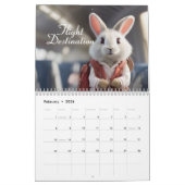 Bunny The Adventure Rabbit 2024 Kalender (Feb 2026)