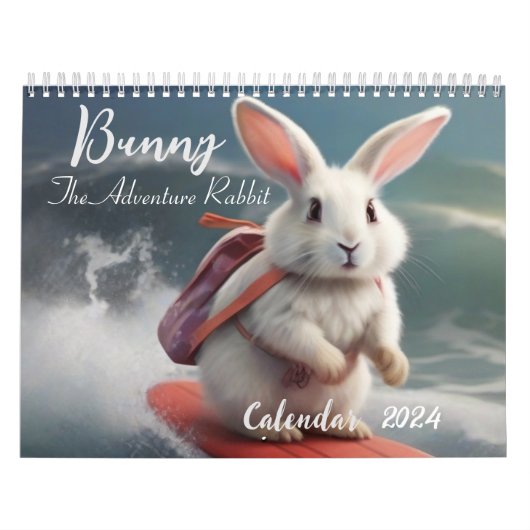 Bunny The Adventure Rabbit 2024 Kalender (Titelbild)