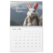 Bunny The Adventure Rabbit 2024 Kalender (Jan 2026)