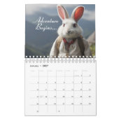 Bunny The Adventure Rabbit 2024 Kalender (Jan 2027)
