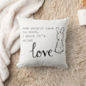 Bunny Throw Kissen (Decke)