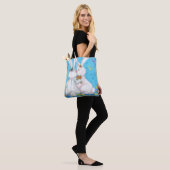 Bunny Tote Bag Hug Tasche (Am Model)