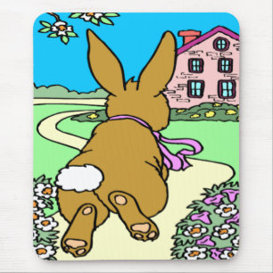 Bunny Trail Ostermäuse Pad Mousepad
