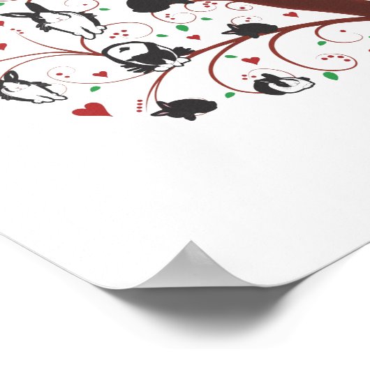 BUNNY TREE POSTER (Ecke)