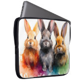 Bunny Trio Laptopschutzhülle (Vorne Rechts)