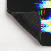 Bunny Trippy Varwave Easter Techno Rave Edm Music Mousepad (Ecke)