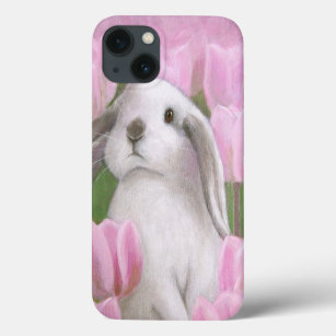 Bunny & Tulip iPhone 13 Hülle