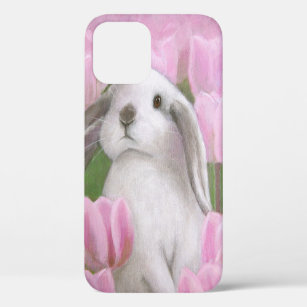 Bunny & Tulip iPhone 12 Hülle