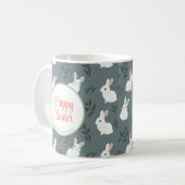 Bunny und Eier Blüte Kaffeetasse (Vorderseite Links)
