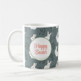 Bunny und Eier Blüte Kaffeetasse