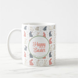 Bunny und Eier Blüte Kaffeetasse