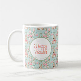 Bunny und Eier Blüte Kaffeetasse