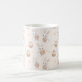 Bunny und Eier Blüte Kaffeetasse (Mittel)