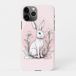 Bunny und Lilies iPhone 11Pro Hülle