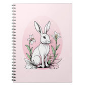Bunny und Lilies Notizblock (Vorderseite)