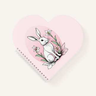 Bunny und Lilies Notizblock