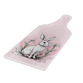 Bunny und Lilies Schneidebrett (Ecke)