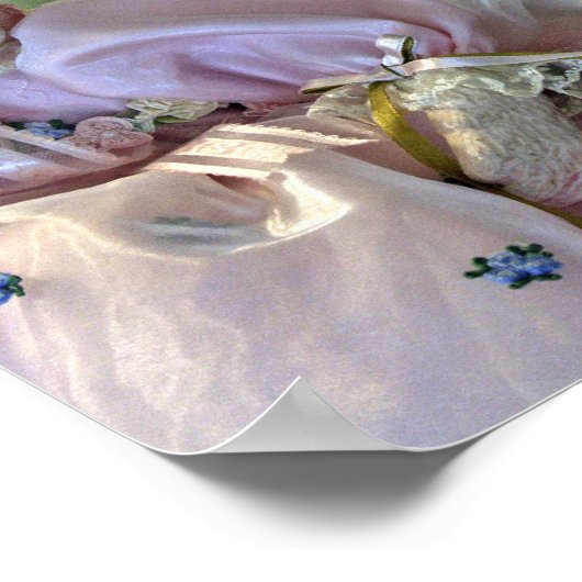 Bunny und Teapot Poster (Ecke)