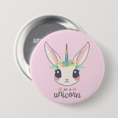 Bunny Unicorn Button (Vorne & Hinten)
