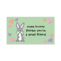 Bunny Valentine Card mit Umschlag