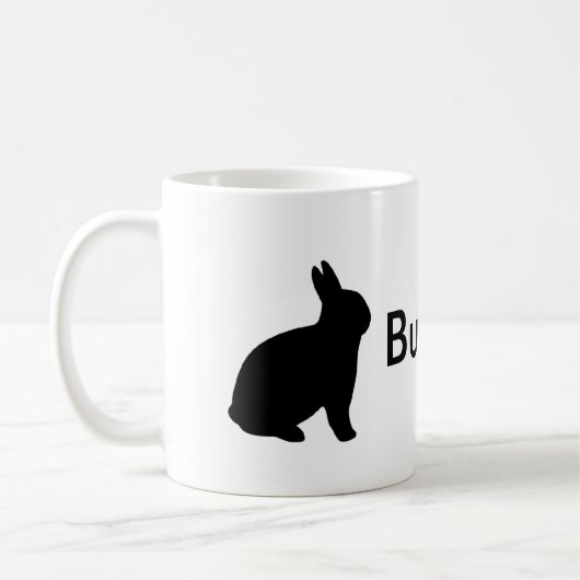 Bunny Vater Rabbit Funny Personalize Kaffeetasse (Links)