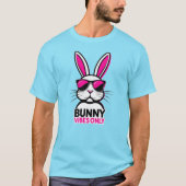 Bunny Vibes Only T - Shirt - Cool Ostern (Vorderseite)