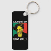 Bunny Wailer Reggae Legend Rasta Jamaika Roots Schlüsselanhänger (Rückseite)