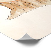 Bunny Wall art Poster Sibling Love (Ecke)