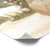 Bunny Wall art Poster  Starry Night (Ecke)