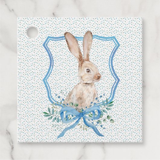 Bunny Wappen favorit tag Geschenkanhänger (Vorderseite)