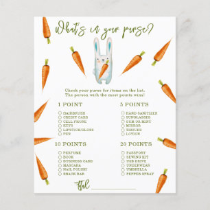 Bunny - Was in Ihrer Handtasche, Babydusche?