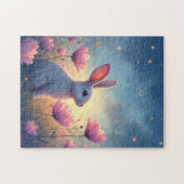 Bunny Whimsisical Wild Blume Puzzle (Horizontal)