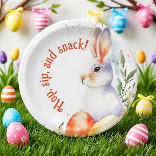 🐇 Bunny Whirlpool Pappteller