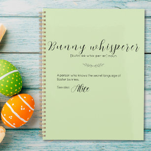 Bunny Whispere Personalisiert Limone Creme Ostern Planer