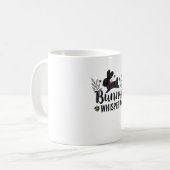 Bunny Whisperer Funny Rabbit Graphic Kaffeetasse (Vorderseite Links)