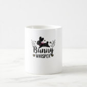 Bunny Whisperer Funny Rabbit Graphic Kaffeetasse (Mittel)