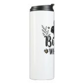 Bunny Whisperer Funny Rabbit Graphic Thermosbecher (Nach links gedreht)