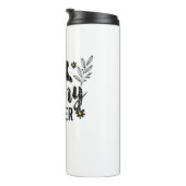 Bunny Whisperer Funny Rabbit Graphic Thermosbecher (Nach rechts gedreht)