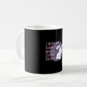 Bunny Will mit Tanzpartner zu tanzen Kaffeetasse (Vorderseite Links)