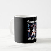 Bunny Will mit Tanzpartner zu tanzen Kaffeetasse (Vorderseite Links)